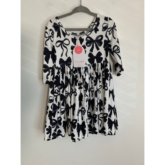 Mila & Rose Perfectly Tied Twirl Dress NWT size 3T - Picture 3 of 4